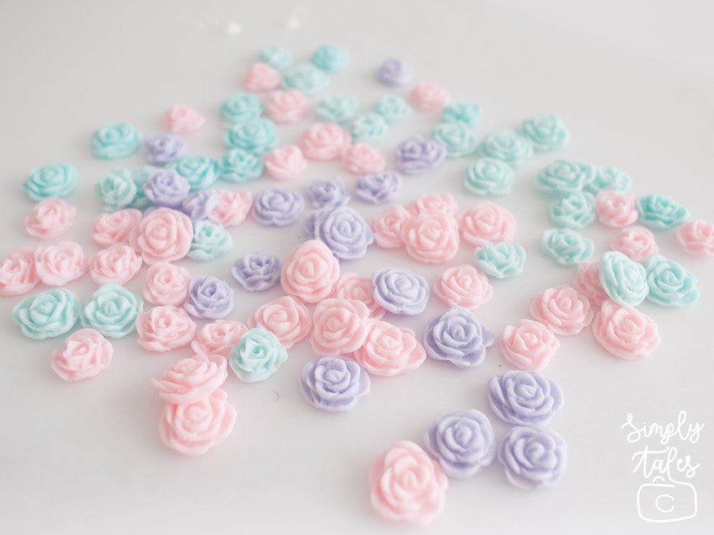 12 pcs Unicorn Narwhal cake pop kit with roses and horns, Birthday, Unicorn Fondant, Edible toppers, Unicorn Cake pops, Fondant flowers, Narwhal