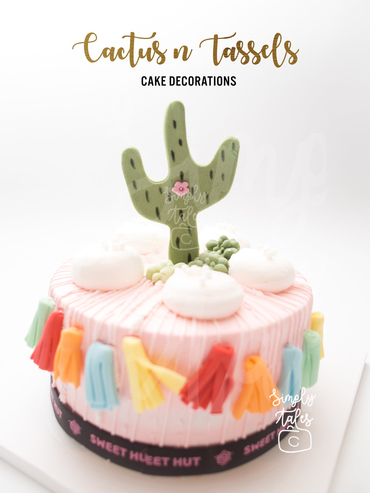 12 Cactus cake cupcake topper, edible Succulent, edible decoration, fondant, Desert theme, Sugar cactus, Made to Order