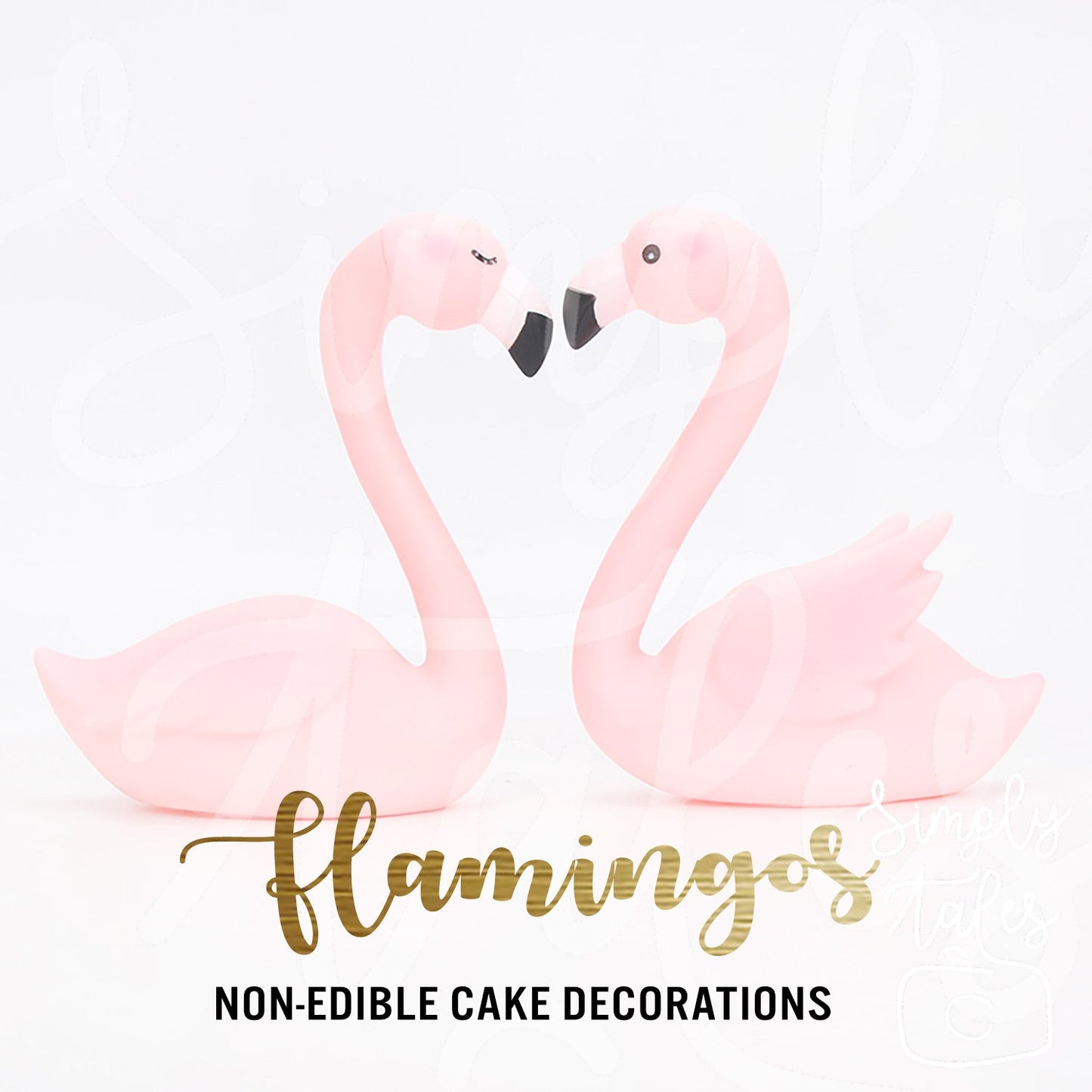 6 edible Flamingo cupcake toppers, Tropical party, Aloha Hawaii, Summer celebration, Bridal Shower, cake decorations, made to order