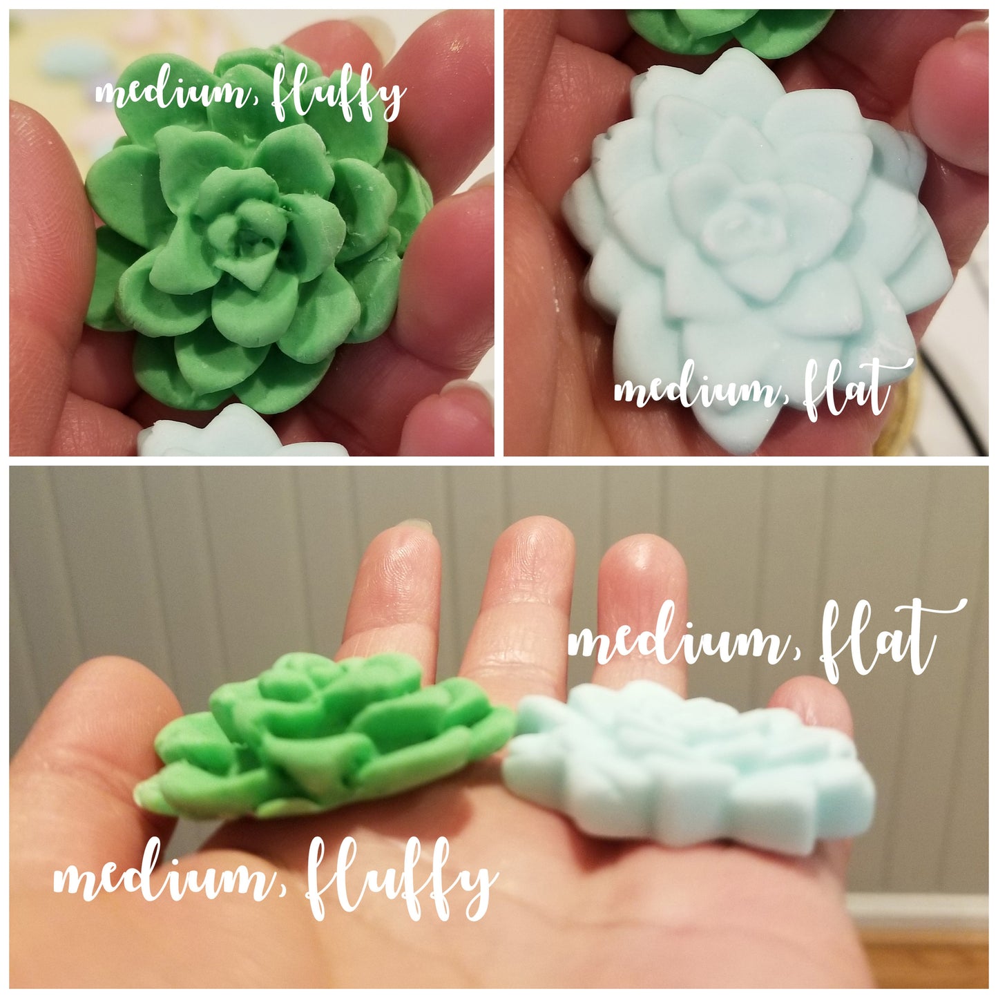 12 pcs MEDIUM size Succulent cupcake toppers, Cactii party, Cactus, Summer celebration, Bridal Shower, cake decorations, made to order, Green