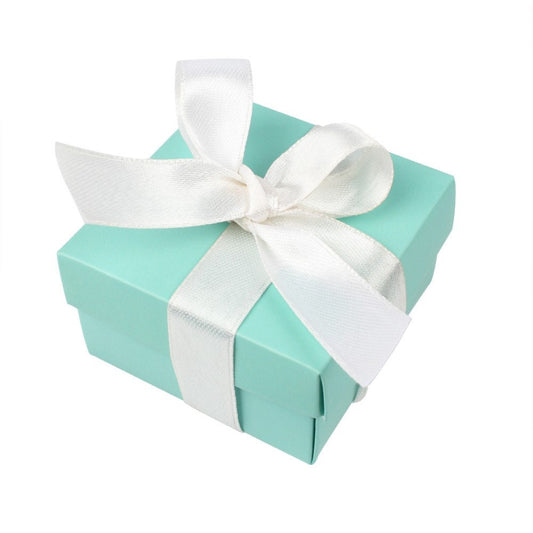 10 birthday party candy boxes, Baby Shower, Christening Baptism party gift box, Candy boxes, Teal boxes, Bridal Shower, Mermaid party