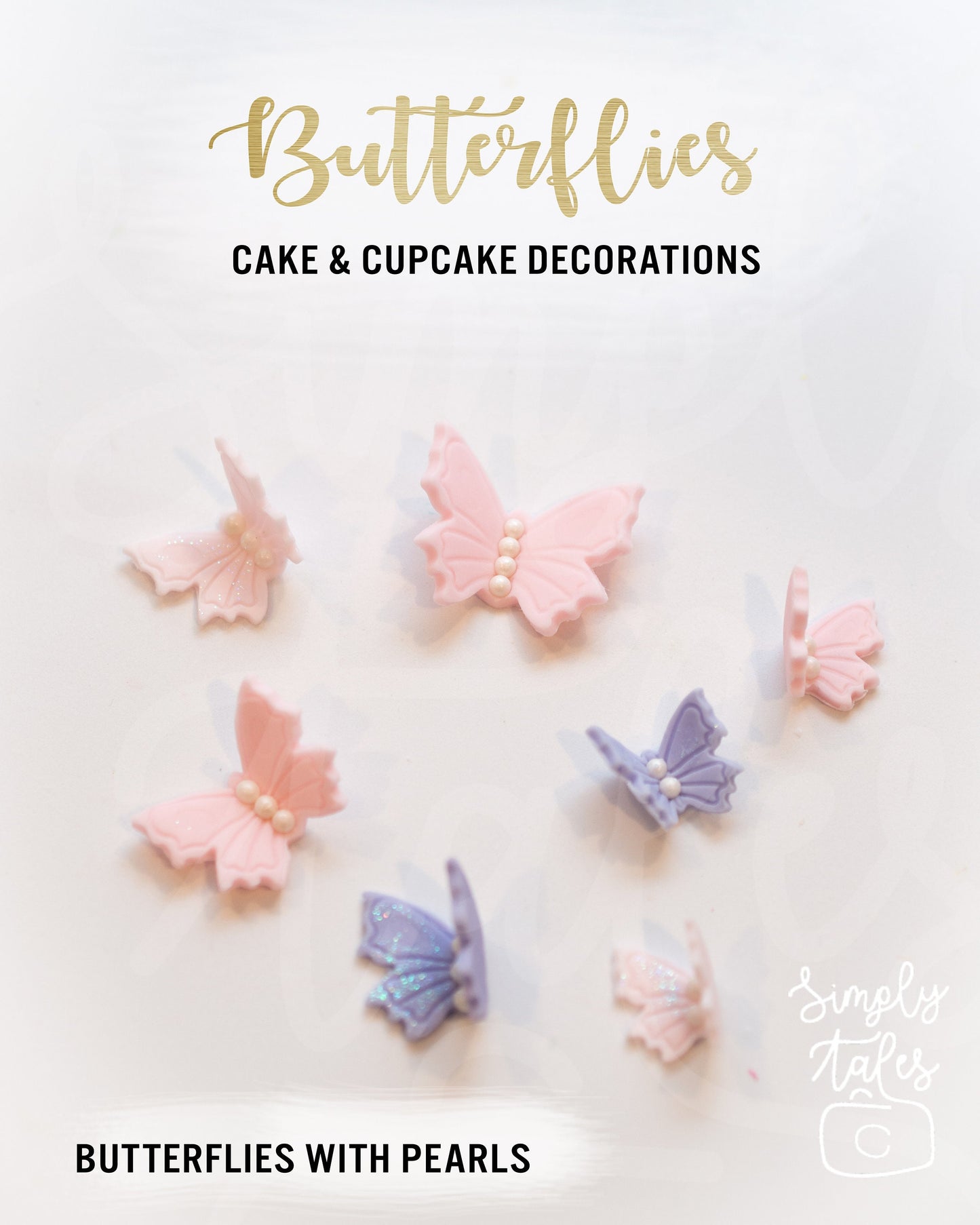 36 MIXED SIZE Butterfly cupcake and cake decoration, cake pops and cupcake toppers, Wedding, Birthday Party, Baby Shower, Shabby Chic, Woodland, Tinkerbell