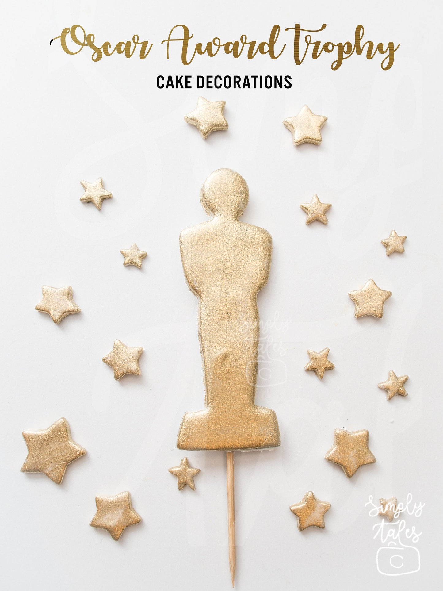 1 set Trophy cake topper for the best nominee, Oscar awards, Best teacher gift, Back to school gift, best mom, best dad