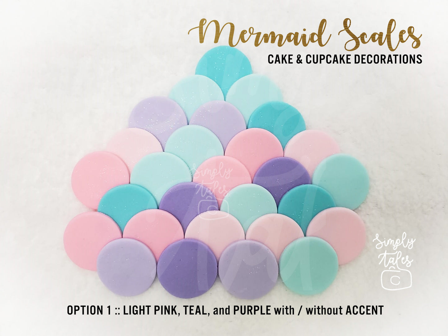 80 pcs Mermaid Scales fondant cake cupcake topper, edible, girl Birthday, Little Mermaid, Mermaid Fondant, Under the sea cake decoration